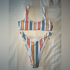 Pastel Stripped Bikini